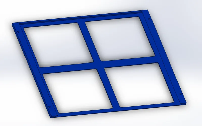Tamiya 100ml paint can rack (see separate rack modules for paint can racks)