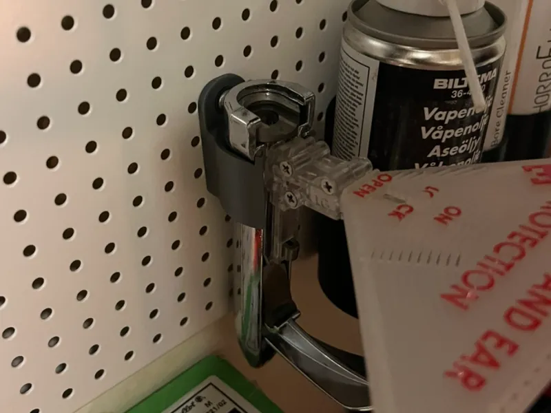 hållare för tandhattsisättare