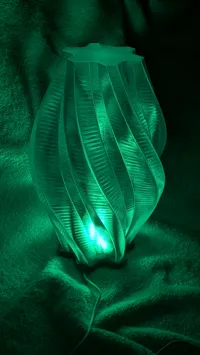 Shades - Vase Mode - 0.2mm layer, 1 walls, 0% infill