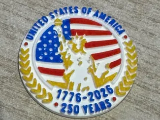 USADF America 250th Coin