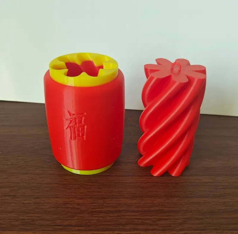 不可能的穿越新年圆筒灯笼