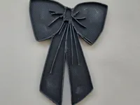 Tampon et emporte-pièce nœud décoratif — photo 1