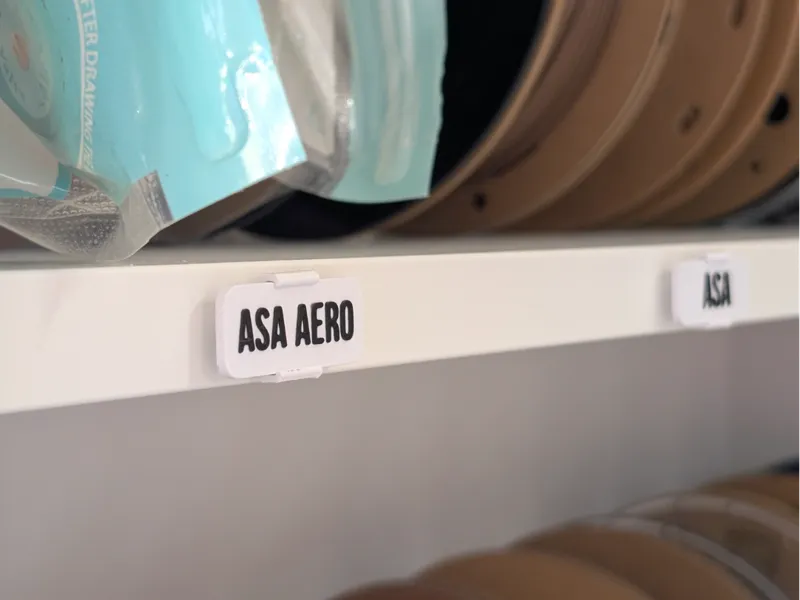 Ikea Billy Labels & Clips - Modular Storage System