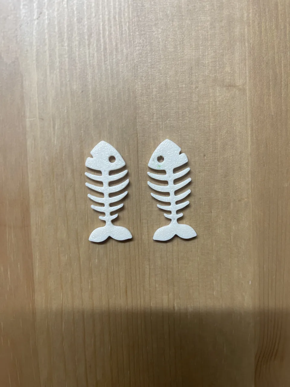 Fish Bone Earrings view 2