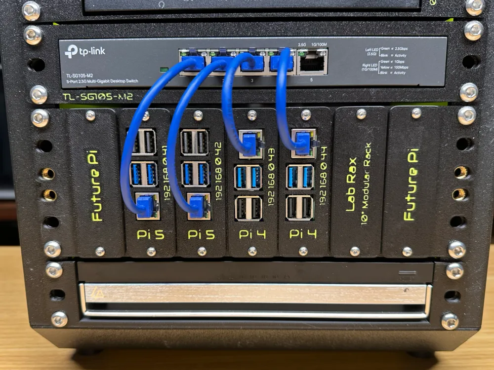 2u 2U 7 SBC Holder for 10