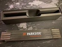 Support Gridfinity pour mètre pliant (17mm) — photo 3