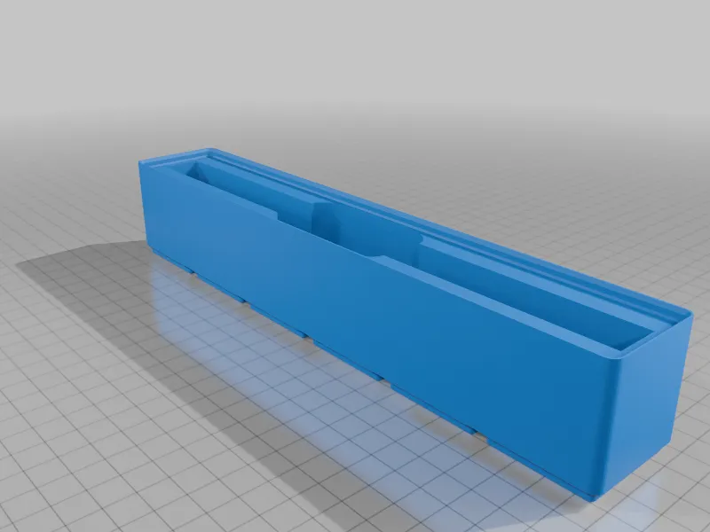 Folding Ruler Holder (17mm wide) Gridfinity by Ricardo Gomes - MakerWorld