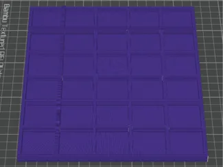 Matrixbord 5x4 en 5x5