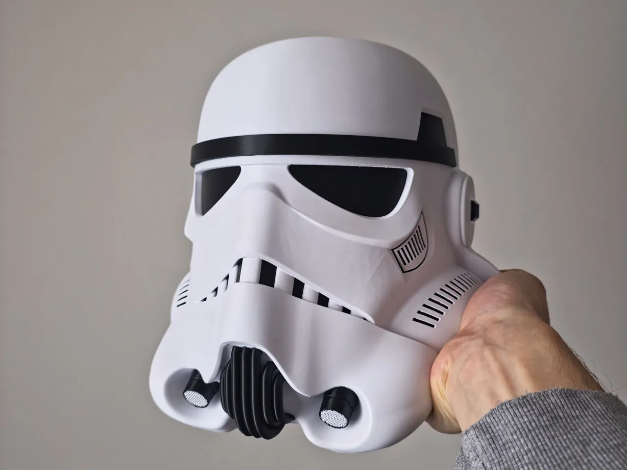 Stormtrooper Helmet one piece view 4