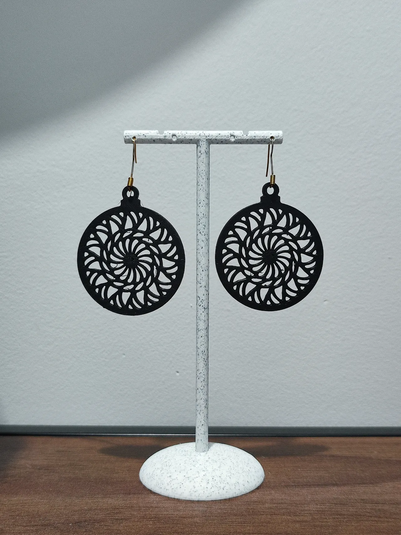 Aretes Giro Hipnótico de Luz view 2