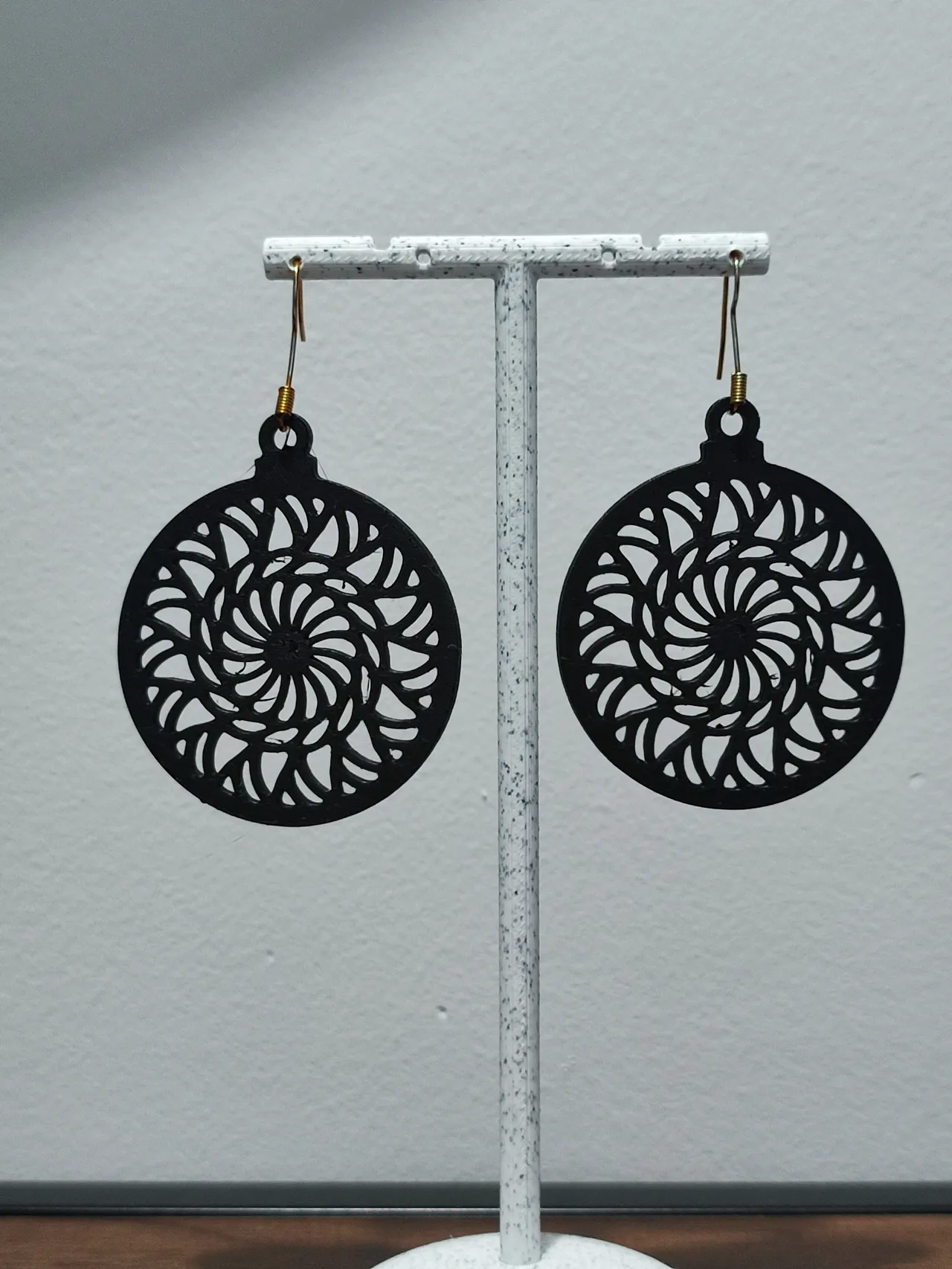 Aretes Giro Hipnótico de Luz view 3