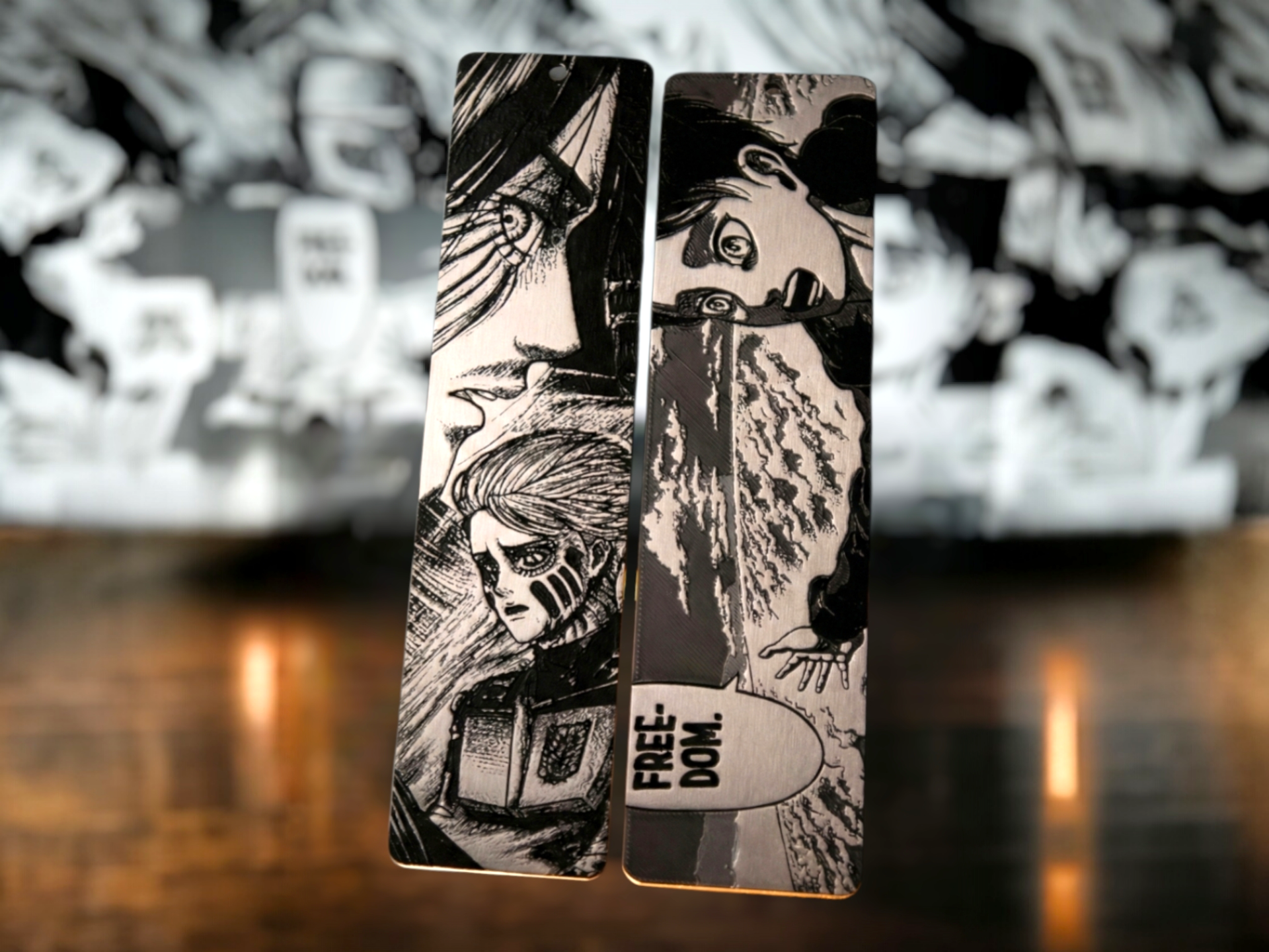 Two Bookmark Set - Attack On Titan 