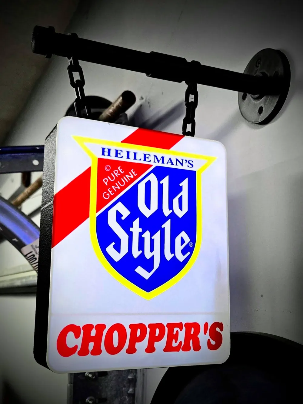 Old Led Display Sign OLD STYLE ~ 2-Sided LED Lightbox Sign - Free 3D Print Model - MakerWorld