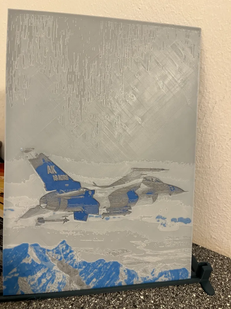 HueForge F16 Arctic Agressor scheme