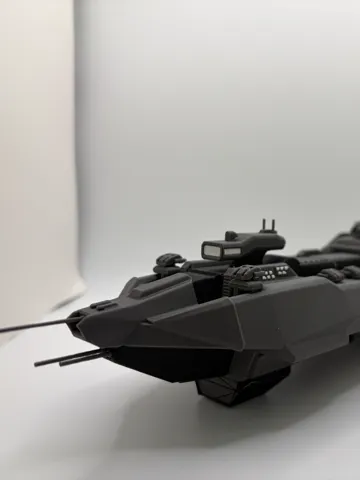 Modelo para impresión 3D: UNSC Diligence Class Light Destroyer Prerefit — vista de referencia 2