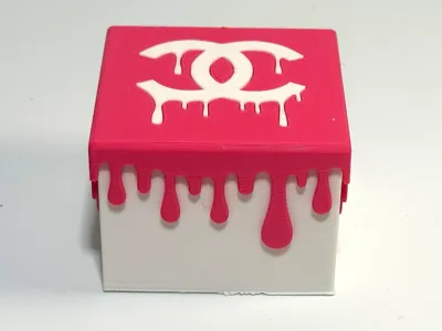 Dripping Chanel Logo Box - No AMS required
