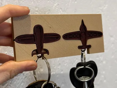 Valentine's Day couple keychain