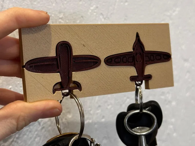 Valentine's Day couple keychain