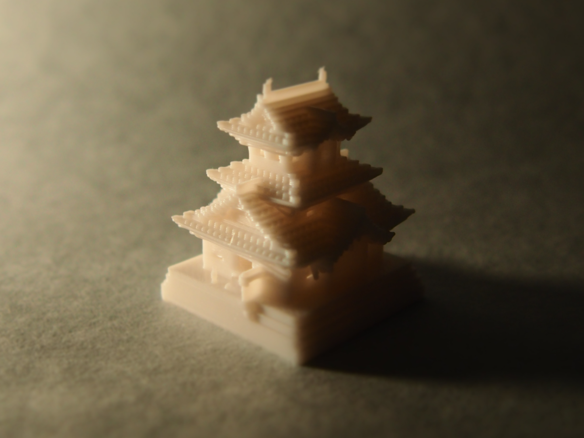 Minecraft Style Japanese Castle