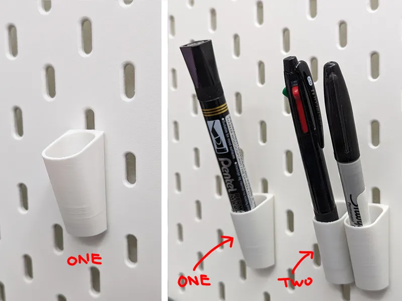 IKEA Skadis Pen Holder ONE