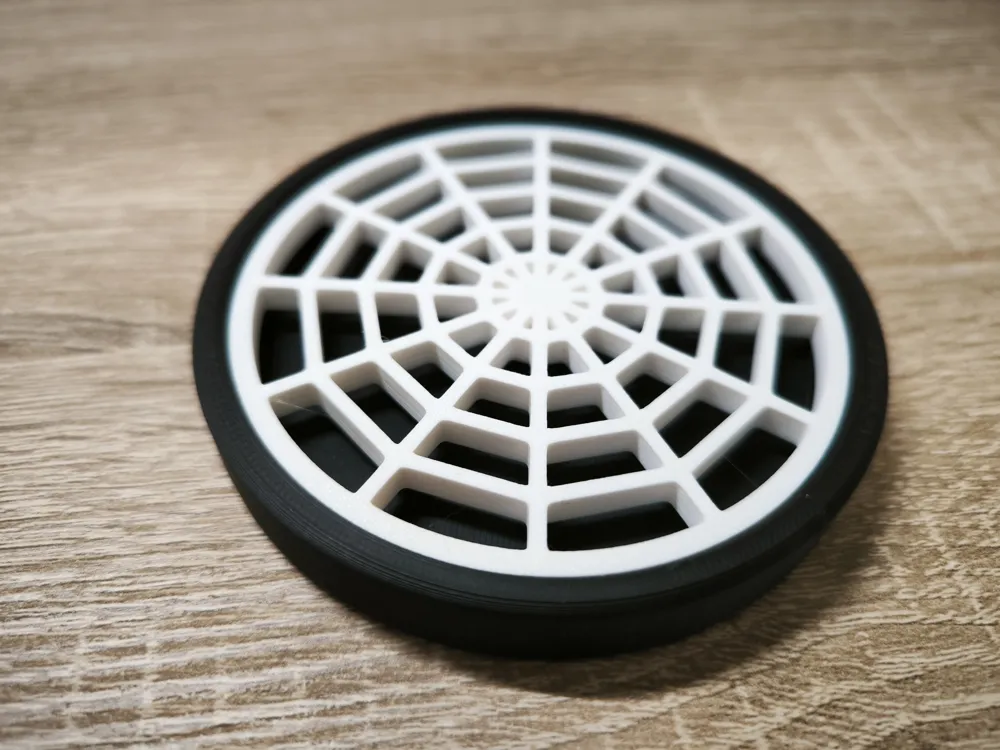Geomoetric Inset Pattern Coaster Set - Base and 9 Geometric Inserts - Free 3D Print ...