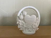 Cœur floral — cadeau Fête des Mères — photo 3