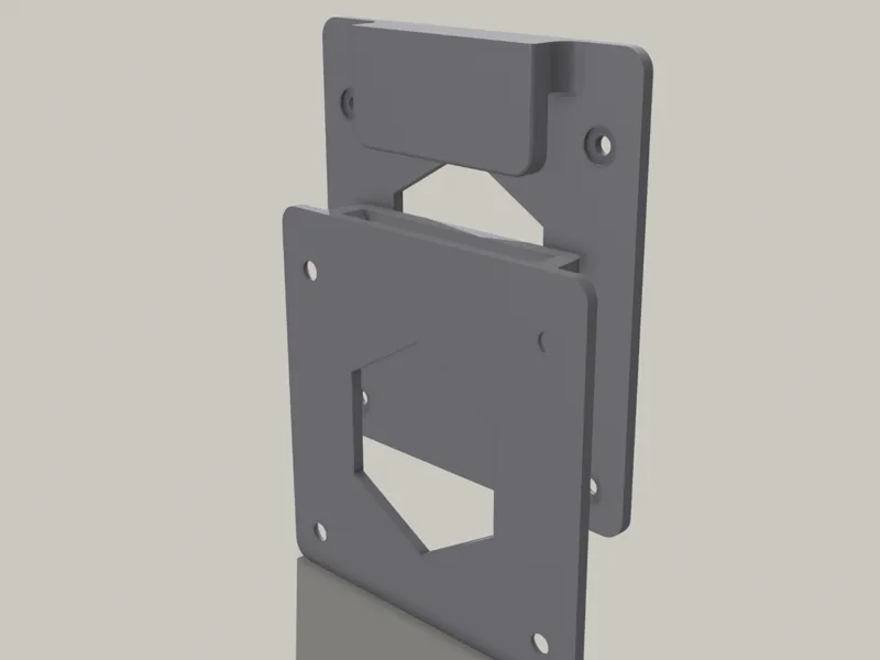 Drop in wall mount bracket for 75mm LED TV