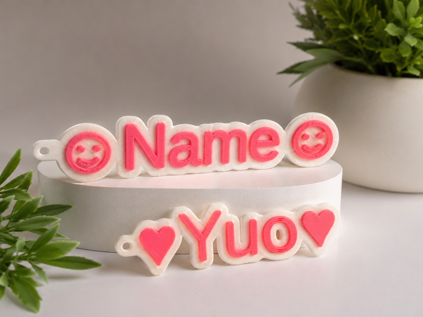 Name Keychain Generator NO AMS - With Icons