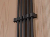 Cable Clip 5 Slots Adhesive Mount