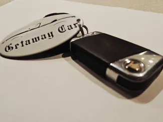 Getaway Car Keyring (Taylors version)