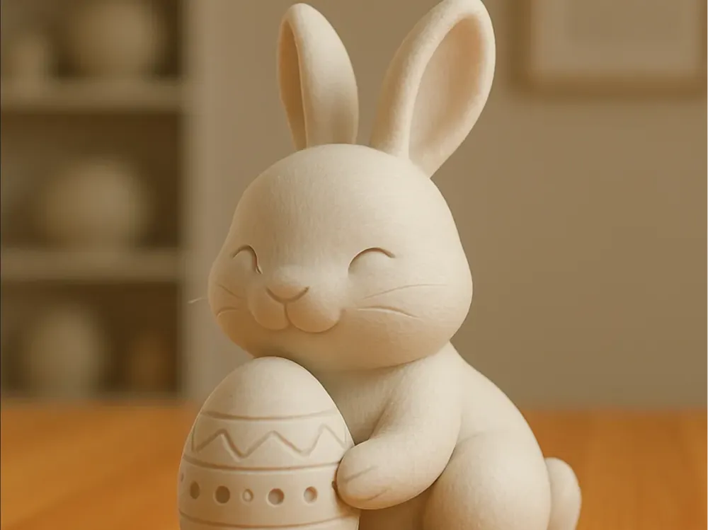 Easter Bunny - Free 3D Print Model - MakerWorld