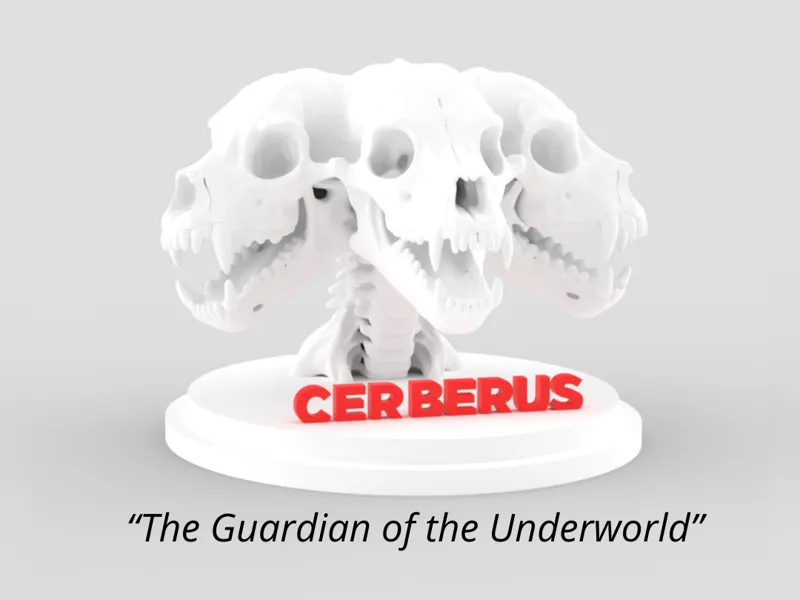 Cerberus Skull – Greek Mythology