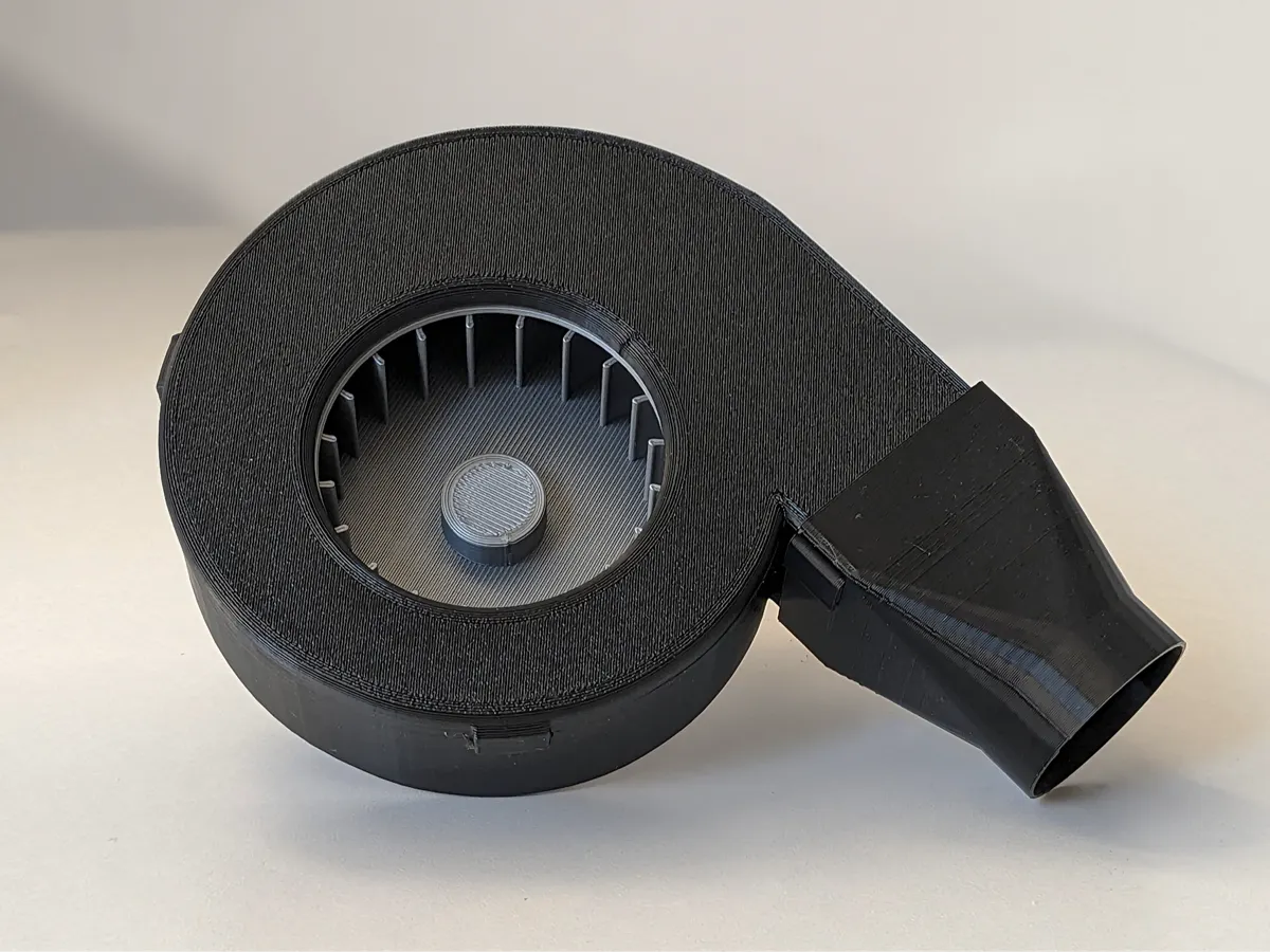 Turbine soufflante centrifuge
