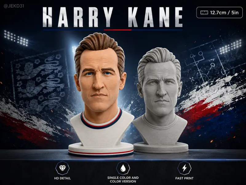 Harry Kane Bust – World Cup England
