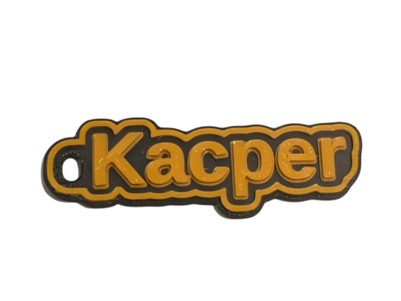 Kacper nametag