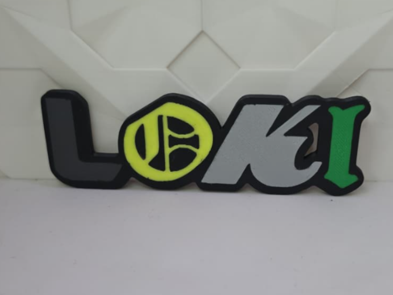 Loki Marvel Logo/Sign