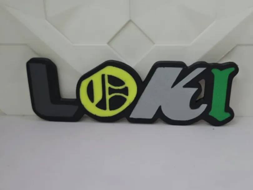 Loki Marvel Logo/Sign - Free 3D Print Model - MakerWorld