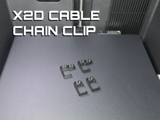X2D Cable Chain Clips