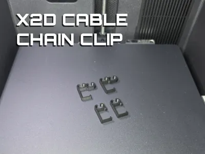 X2D Cable Chain Clips
