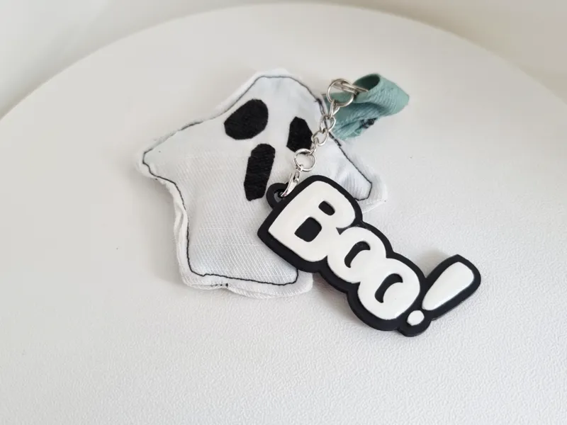 Boo! – Halloween Keychain