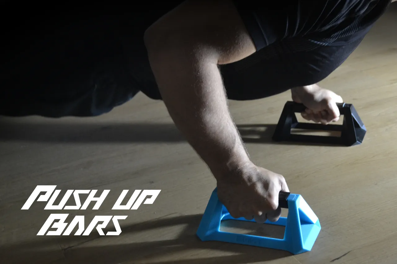 Push Up Bars Home Gym view 3