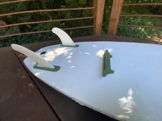 future fin box for foamy