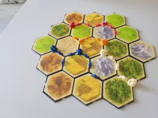 Catan 3d modular heks 