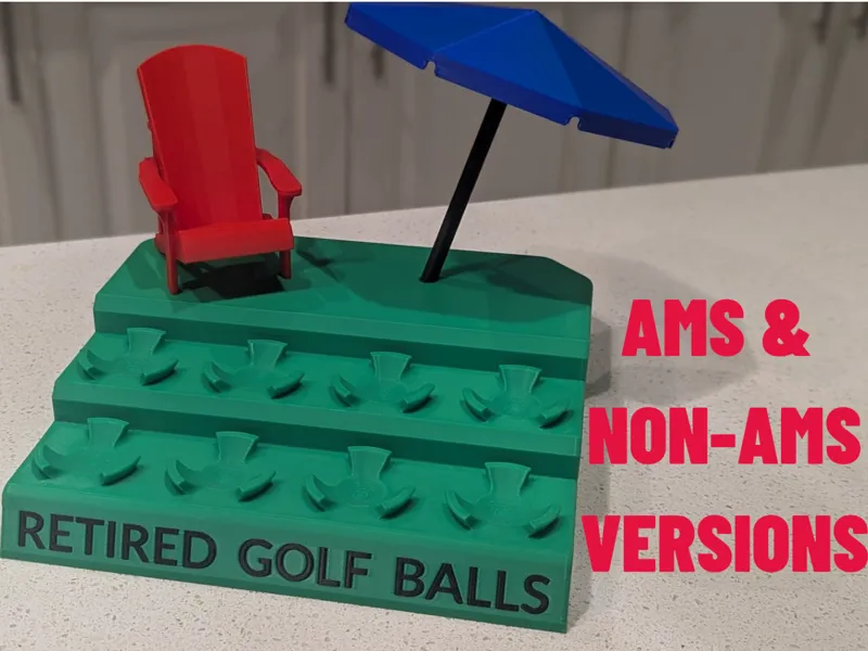 The Original Retired Golf Ball Stand
