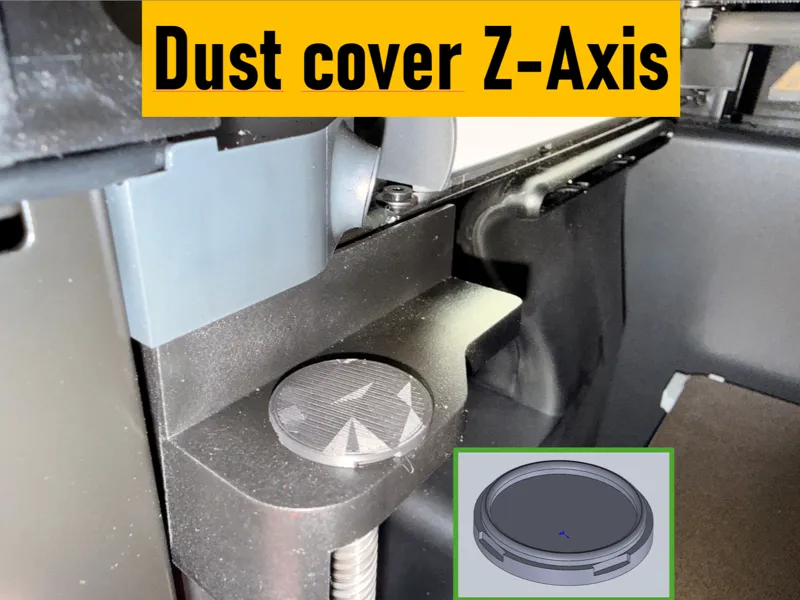 Dust cover Z-Axis / Staubschutz Z-Achse
