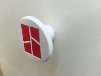 Ikea Kallax knob cover and replacement /Bambu logo