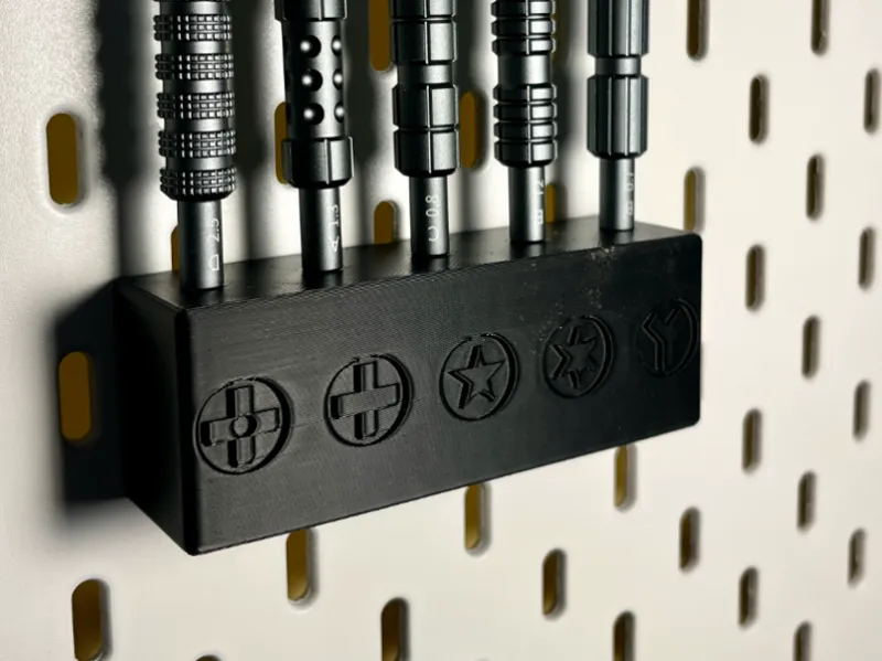 Ikea skadis screwdrivers 