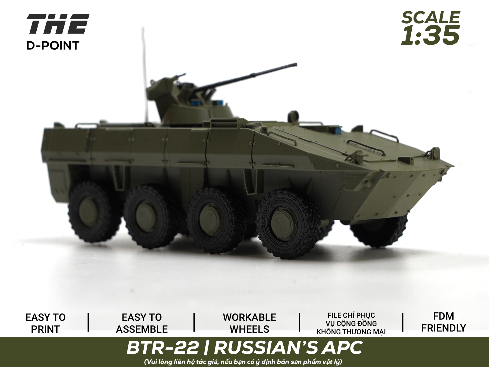 1:35 Scale | Rotating Wheels - 3D printed Vehicles, in stock in India