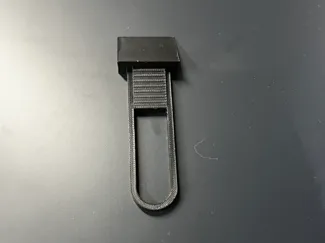 build plate scraper with a THUMB PAD!