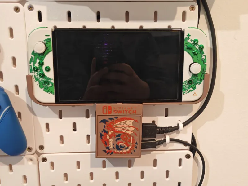 OLED vertical Dock and switch holder